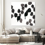 Monochrome Gestures VII (72"W x 72"H x 1.5"D)