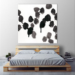 Monochrome Gestures VII (72"W x 72"H x 1.5"D)