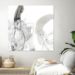 Monochrome Gestures III (72"W x 72"H x 1.5"D)