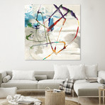 Playful Intent II (72"W x 72"H x 1.5"D)