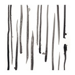 Monochrome Gestures IX (72"W x 72"H x 1.5"D)