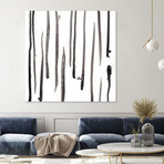 Monochrome Gestures IX (72"W x 72"H x 1.5"D)