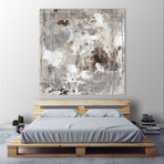 Neutral Jostle II (72"W x 72"H x 1.5"D)