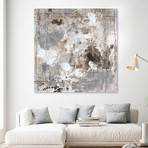 Neutral Jostle II (72"W x 72"H x 1.5"D)