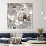 Neutral Jostle II (72"W x 72"H x 1.5"D)