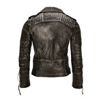 Geralt Leather Jacket // Black (XL)