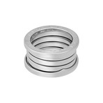 Bulgari 18K White Gold B.Zero1 4 Band Ring // Ring Size: 6 // Pre-Owned