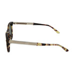 Bottega Veneta // Men's Round Sunglasses // Shiny Havana