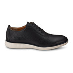 Perforated Oxford Shoe // Black (Men's US Size 7)