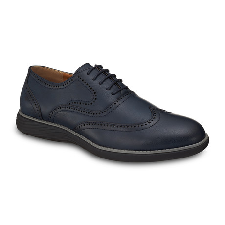 Wingtip Oxford Shoe // Navy (Men's US Size 7)