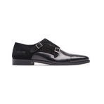 Davis Double Monk Strap // Black (US: 9)