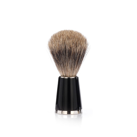 Vespucci // Shaving Brush // Black Handle