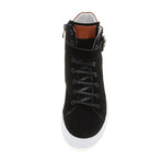 Bloke Suede High-Top Sneaker // Black (US: 7)