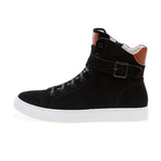 Bloke Suede High-Top Sneaker // Black (US: 7)
