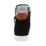 Bloke Suede High-Top Sneaker // Black (US: 7)