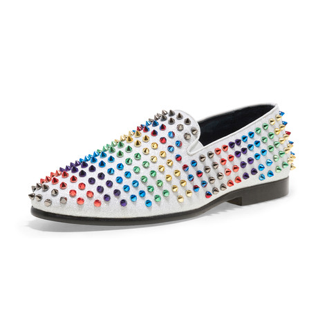 Libson Slip-On // White + Multicolor (US: 7)