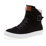 Bloke Suede High-Top Sneaker // Black (US: 7)