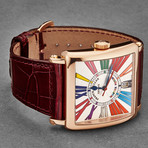 Franck Muller Ladies Master Square Automatic // 6000 H SC DT COL DR R 5N WN