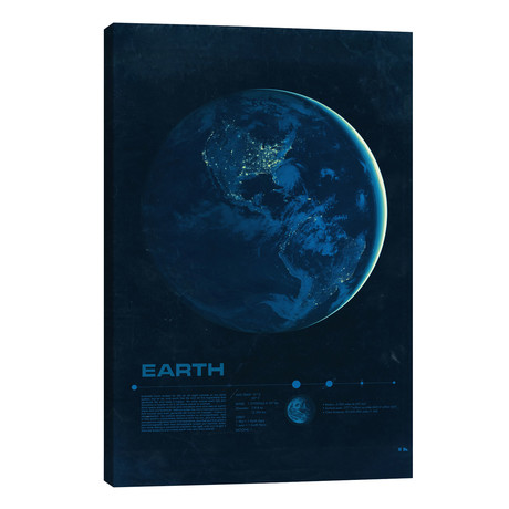 Earth // 2046 Design (18"W x 26"H x 1.5"D)