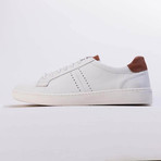 Springs Sneakers // White + Light Brown (Euro: 42)