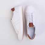 Springs Sneakers // White + Light Brown (Euro: 42)