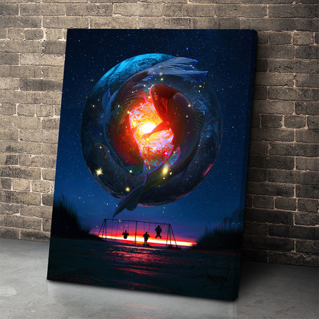 "Balance" Premium Canvas Art (11"W x 14"H x 0.75"D // Gallery Wrapped)