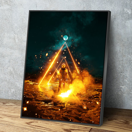 "The Golden Truth" Premium Canvas Art (11"W x 14"H x 0.75"D // Gallery Wrapped)