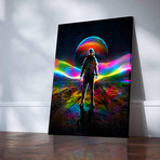 "Brave New World" Premium Canvas Art (11"W x 14"H x 0.75"D // Gallery Wrapped)