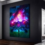 "Fountain of Life" Premium Canvas Art (11"W x 14"H x 0.75"D // Gallery Wrapped)