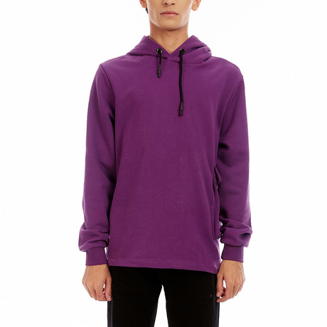 Zayn Hoodie // Purple (S)