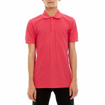 Aspen Polo Shirt // Pomegranate (S)