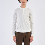 Massimo Collared Sweater // Ecru (S)