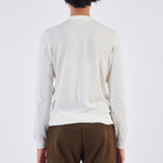 Massimo Collared Sweater // Ecru (L)