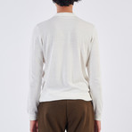 Massimo Collared Sweater // Ecru (S)