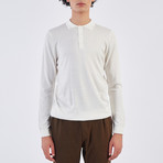Massimo Collared Sweater // Ecru (2XL)