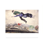 Marc Chagall // Over The Town // 1993 Offset Lithograph