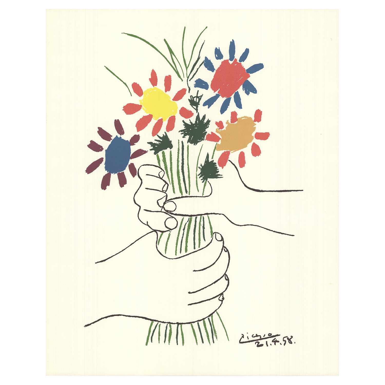 pablo-picasso-bouquet-of-peace-large-1969-lithograph-the