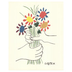 Pablo Picasso // Bouquet of Peace (Large) // 1969 Lithograph