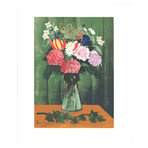 Henri Rousseau // Flowers in Vase // 1991 Serigraph