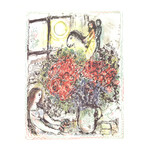 Marc Chagall // La Chevauchee (The Ride) // 1979 Lithograph