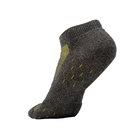Technical Odor Resistant Socks // Heathered Gray // 4 Pack