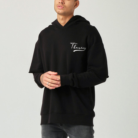 Quinten Hoodie // Black (S)