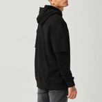 Quinten Hoodie // Black (XL)