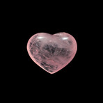 Rose Quartz Heart // Small