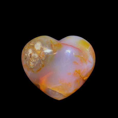 Botswana Agate Hearts