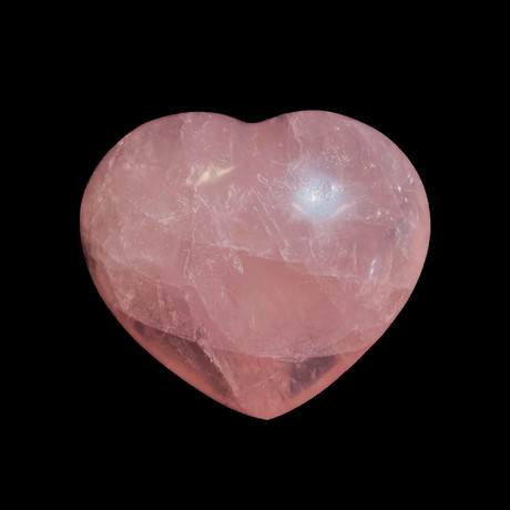 Rose Quartz Heart // Large