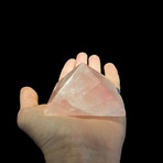 Rose Quartz Pyramid // Medium