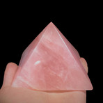 Rose Quartz Pyramid // Large