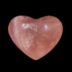 Rose Quartz Heart // Extra Large