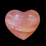 Rose Quartz Heart // Extra Large